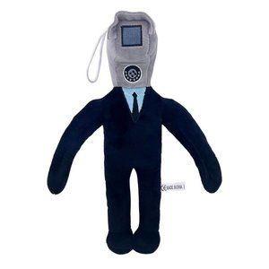 Skibidi Toilet CCTV Man Soft Plush Toy Figure New Funny Titan Doll Series